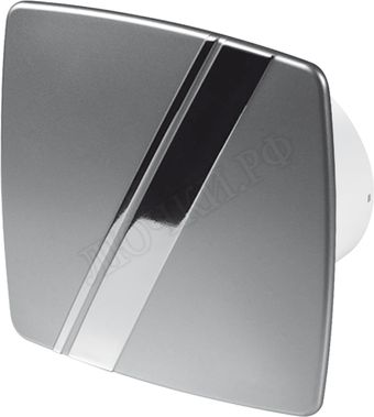 Вытяжной вентилятор Awenta System+, Silent, 100 KWS100H, Linea, PLS100, Серебро (сатин), пластик Вытяжной вентилятор Awenta System+, Silent, 100 KWS100H, Linea, PLS100, Серебро (сатин), пластик