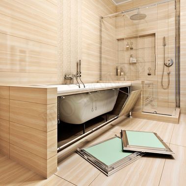 Люк нажимной под ванную Экран 1750*550 Люк нажимной под ванную Экран 1750*550