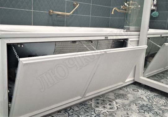 Люк нажимной под ванную Экран 1750*550 Люк нажимной под ванную Экран 1750*550