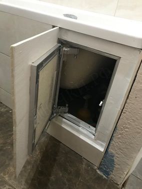 Люк под плитку Нажимной Секрет-Лайт 2 створки 1050*500 Люк под плитку Нажимной Секрет-Лайт 2 створки 1050*500