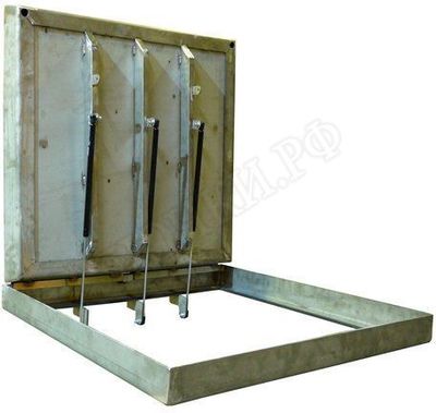 Люк под брусчатку Брус Ли AISI 304 500*500, Монтажные пластины, Уголок 80 мм, вынимаемый, без ГА Люк под брусчатку Брус Ли AISI 304 500*500, Монтажные пластины, Уголок 80 мм, вынимаемый, без ГА