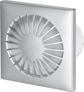 Вытяжной вентилятор Awenta System+, Silent, 100 KWS100H, Omega, POSA100, Серебро (сатин), пластик Вытяжной вентилятор Awenta System+, Silent, 100 KWS100H, Omega, POSA100, Серебро (сатин), пластик