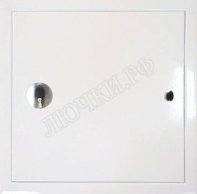 Люк сантехнический пожарный 150*500, петли справа, Отверстие справа-сверху Люк сантехнический пожарный 150*500, петли справа, Отверстие справа-сверху