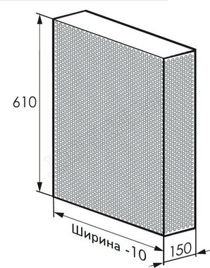 Радиаторный экран с перфорацией Кружок Металлический верх 1090*610 Радиаторный экран с перфорацией Кружок Металлический верх 1090*610