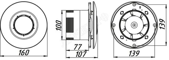 Вентилятор потолочный Awenta Sateo, WXS100 Вентилятор потолочный Awenta Sateo, WXS100