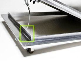 Люк под покраску Ультра для установки в потолок, 2 створки, съёмная перегородка 1350*700 (посадочный размер 1356*706) Люк под покраску Ультра для установки в потолок, 2 створки, съёмная перегородка 1350*700 (посадочный размер 1356*706)