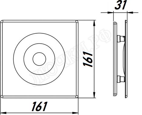 Вытяжной вентилятор Awenta System+, Silent, 100, KWS100H, POE100, Бежевый, пластик Вытяжной вентилятор Awenta System+, Silent, 100, KWS100H, POE100, Бежевый, пластик
