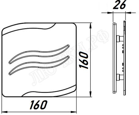 Вытяжной вентилятор Awenta System+, Silent, 100, KWS100H, PSS100, Серебро (сатин), пластик Вытяжной вентилятор Awenta System+, Silent, 100, KWS100H, PSS100, Серебро (сатин), пластик