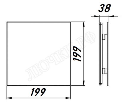 Панель для вентиляторов Awenta System+, Trax, PTI125, Нержавеющая сталь Панель для вентиляторов Awenta System+, Trax, PTI125, Нержавеющая сталь