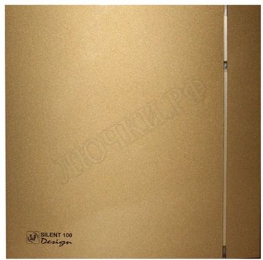 Вытяжной вентилятор SILENT-100 CRZ GOLD DESIGN-4C Вытяжной вентилятор SILENT-100 CRZ GOLD DESIGN-4C