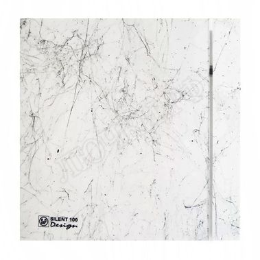 Вытяжной вентилятор SILENT-100 CZ MARBLE WHITE DESIGN-4C Вытяжной вентилятор SILENT-100 CZ MARBLE WHITE DESIGN-4C