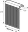 Радиаторный экран С перфорацией Квадрат 3x5 мм Металлический верх 1090*610 Радиаторный экран С перфорацией Квадрат 3x5 мм Металлический верх 1090*610